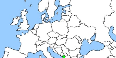 Kaart van Albanië kaart plek