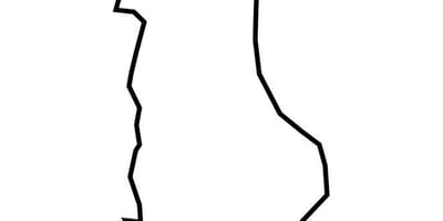 Kaart van Albanië kaart vector